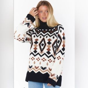 NWT Show Me Your MuMu Vail Sweater